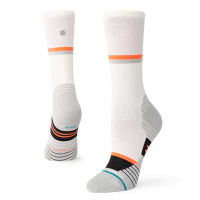 Stance Women's Work It - Crew Socks - BlackToe Running#lilac-ice-alt