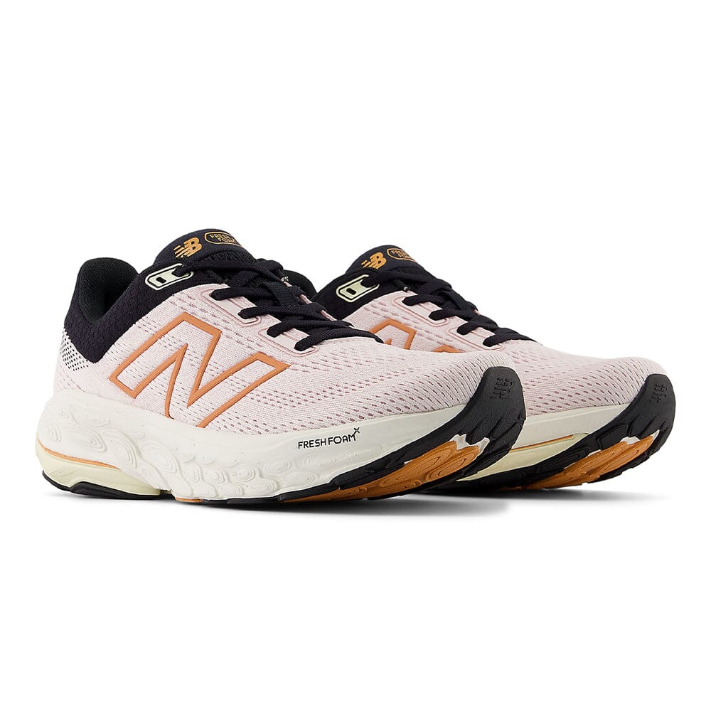 New Balance Women's Fresh Foam X 860v14 - BlackToe Running#colour_pink-granite-copper-calcium