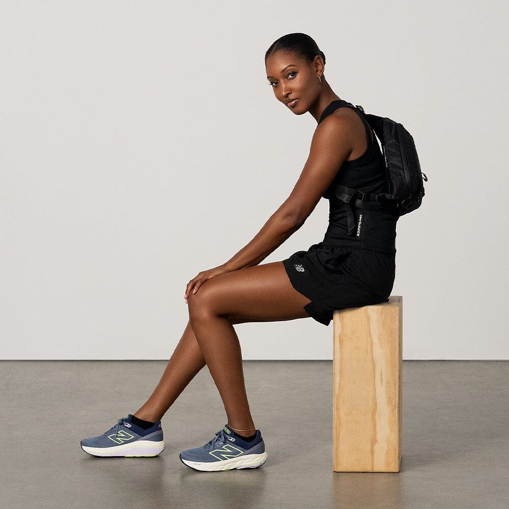 New Balance Women's Fresh Foam X 860v14 - BlackToe Running#colour_arctic-grey-sea-salt-bleached-lime-glo