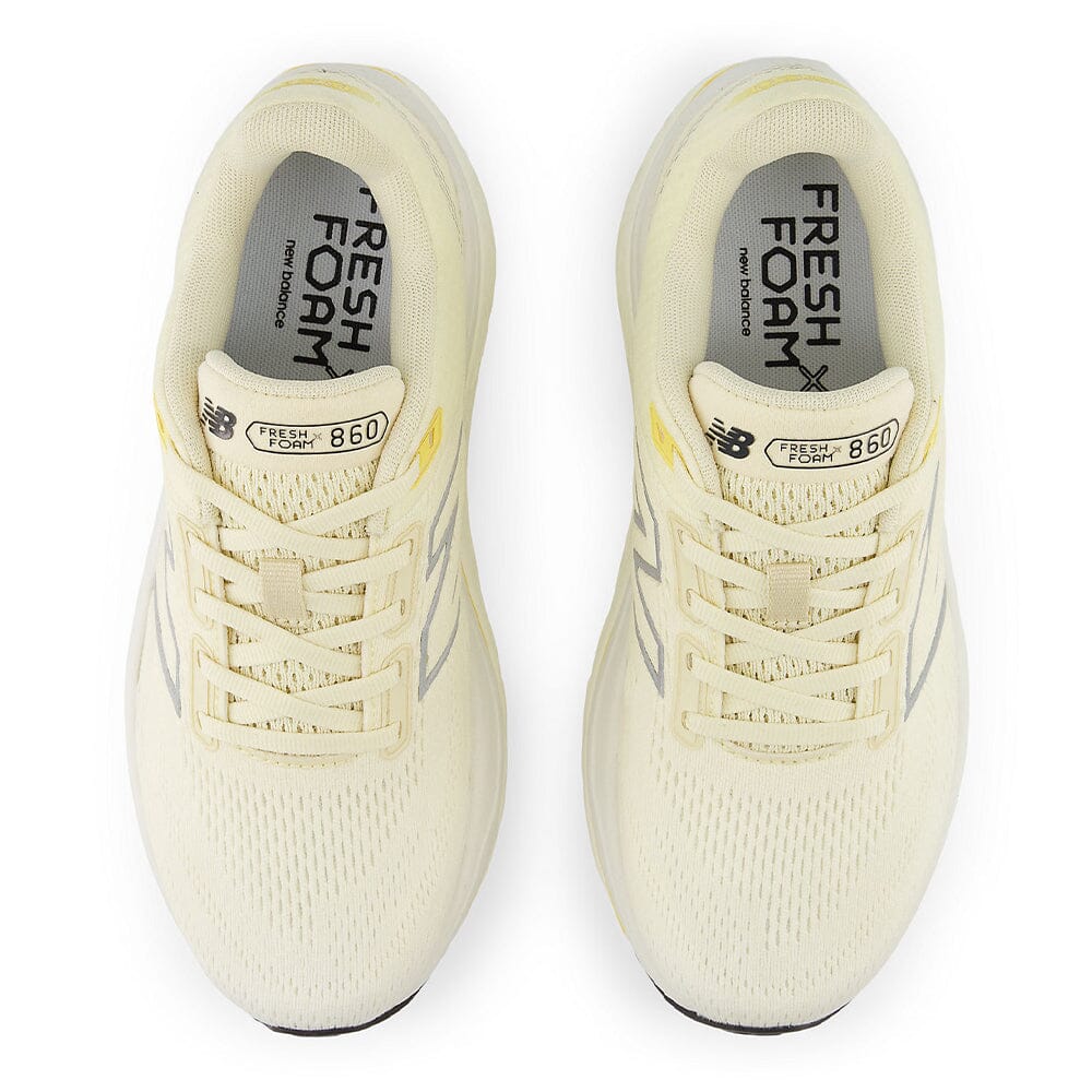 New Balance Women's Fresh Foam X 860v14 - BlackToe Running#colour_calcium-sea-salt-clementine