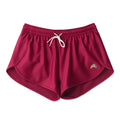 Tracksmith Women's Van Cortlandt Shorts - BlackToe Running#colour_anemone