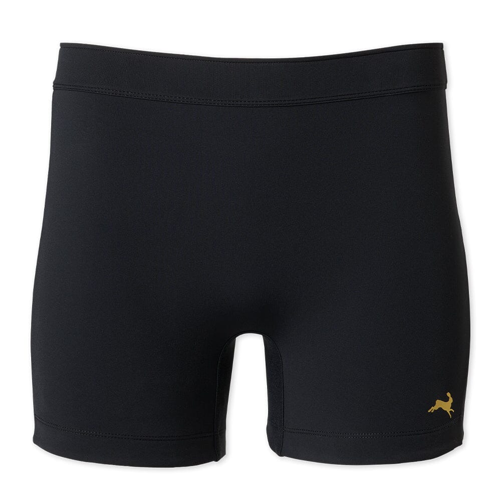 Tracksmith Women's Turnover Short Tights - BlackToe Running#colour_black