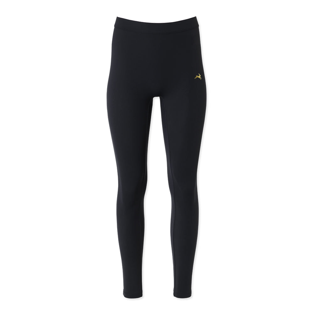 Tracksmith Women's Turnover Tights 2.0 Women's Bottoms - BlackToe Running#colour_black