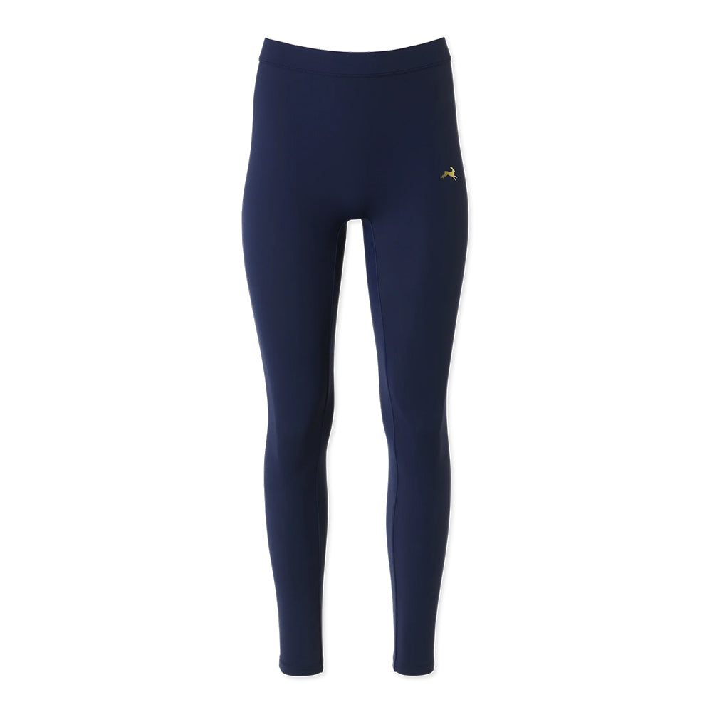 Tracksmith Women's Turnover Tights 2.0 Women's Bottoms - BlackToe Running#colour_navy