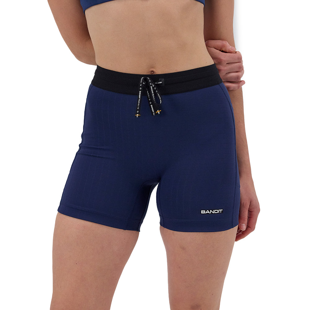 Bandit Running Women's Gridlock™ 5" Compression Shorts - BlackToe Running