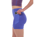 Bandit Running Women's Stamina™ High Waist 5" Compression Shorts - BlackToe Running#colour_deep-peri-blue