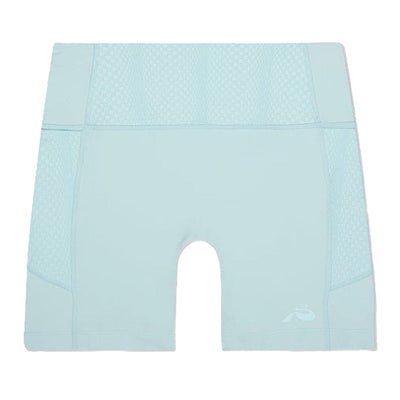 Bandit Running Women's Stamina™ High Waist 5" Compression Shorts - BlackToe Running#colour_minty-blue