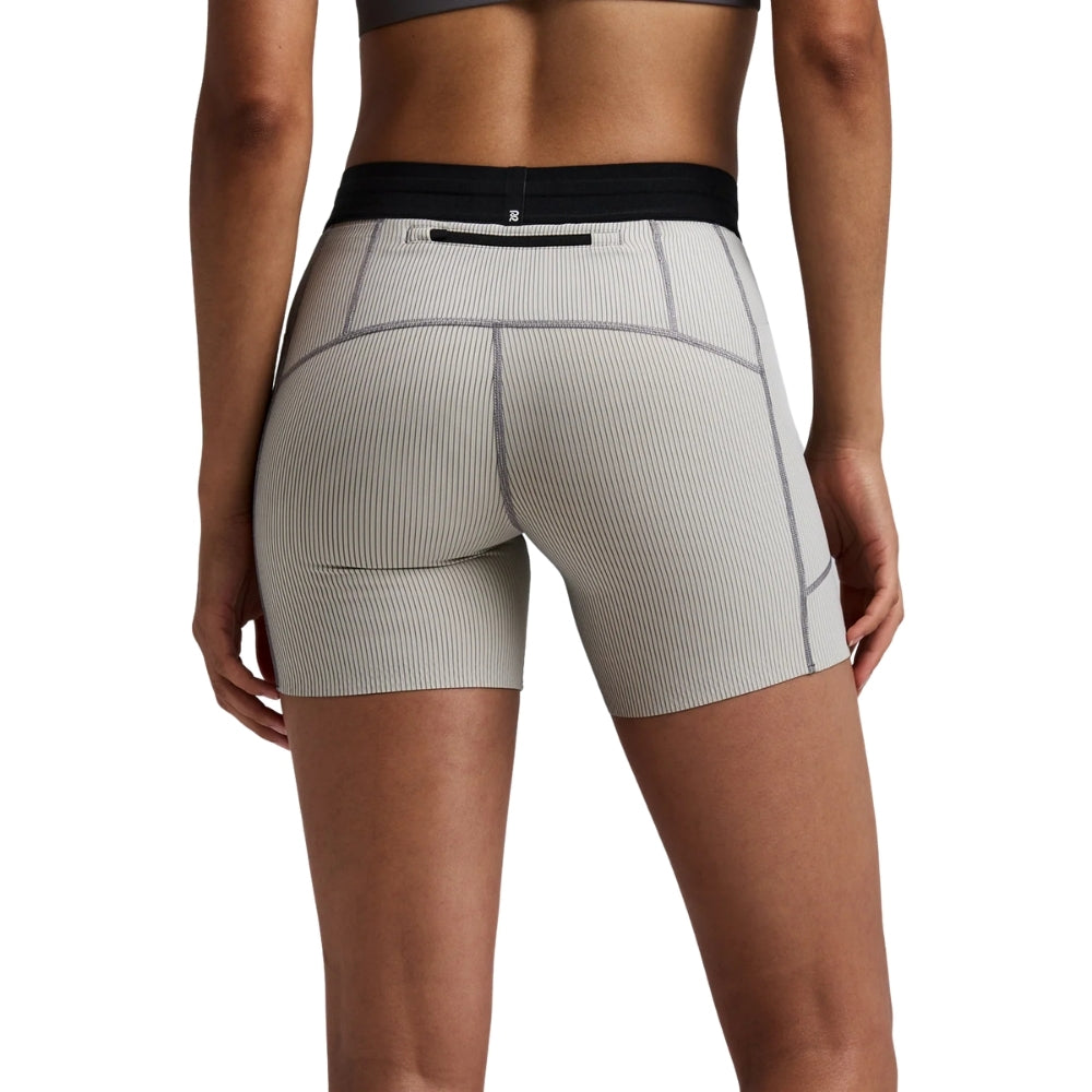 Bandit Women’s Striped Cadence 5" Compression Short - BlackToe Running