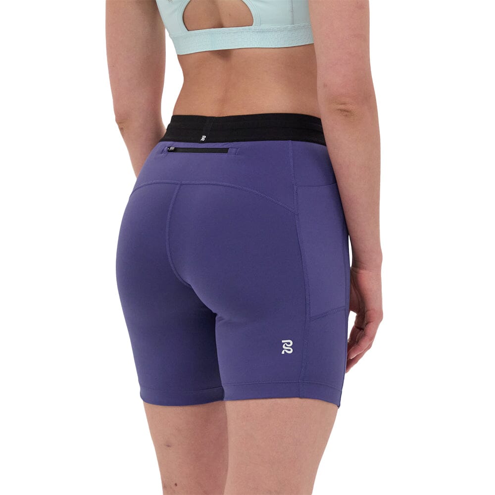 Bandit Running Women's Stamina™ 7" Compression Shorts - BlackToe Running#colour_purple-dusk