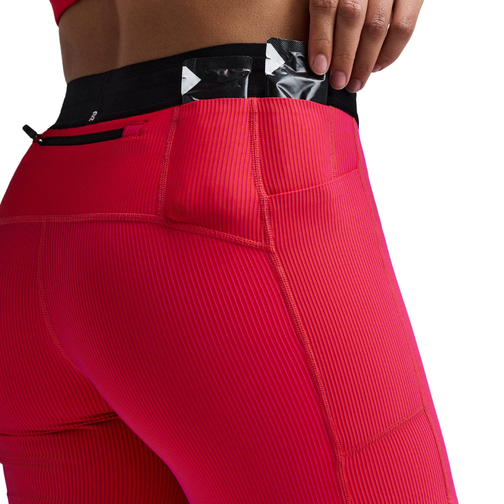 Bandit Women’s Striped Cadence 5" Compression Short 2.0 - BlackToe Running
