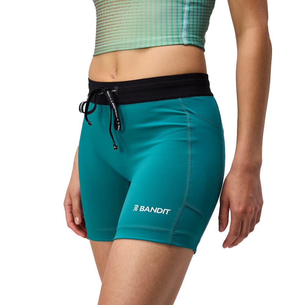 Bandit Running Women's Stamina™ 5" Compression Shorts - BlackToe Running#colour_gulfstream