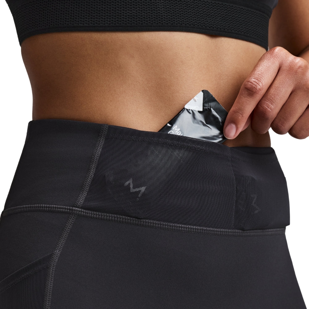 Bandit Running Women's Vanisher™ 5" High Waist Compression Shorts - BlackToe Running#colour_anthracite