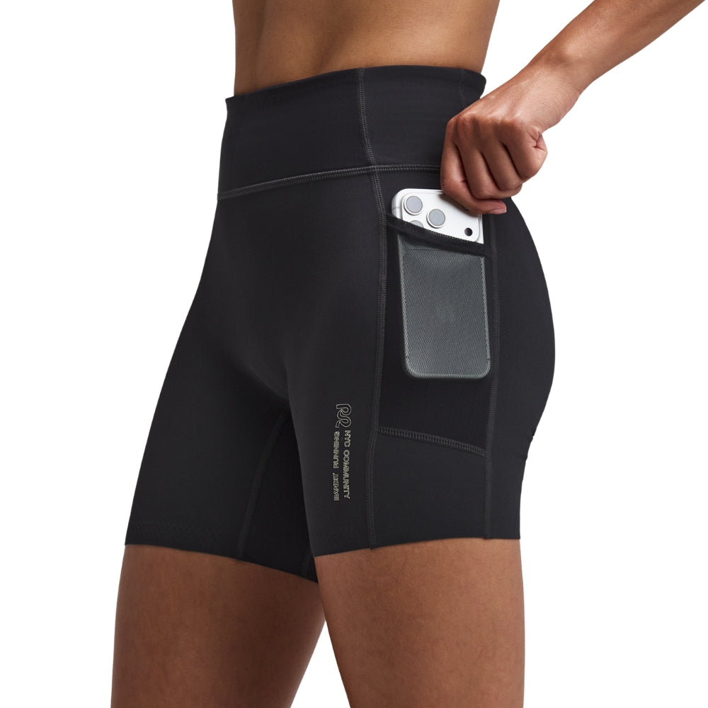 Bandit Running Women's Vanisher™ 5" High Waist Compression Shorts - BlackToe Running#colour_anthracite