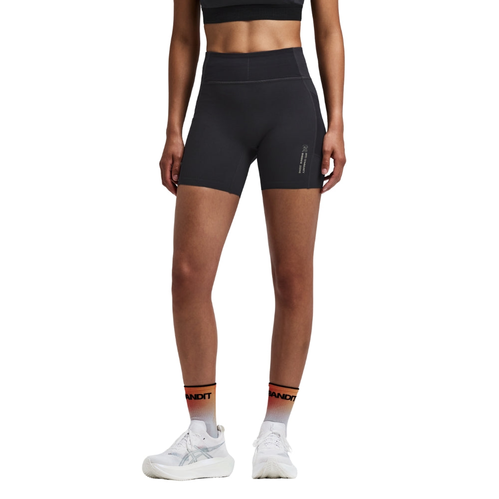 Bandit Running Women's Vanisher™ 5" High Waist Compression Shorts - BlackToe Running#colour_anthracite