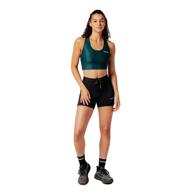 Bandit Running Women's Stamina™ 5" Compression Shorts - BlackToe Running#colour_black