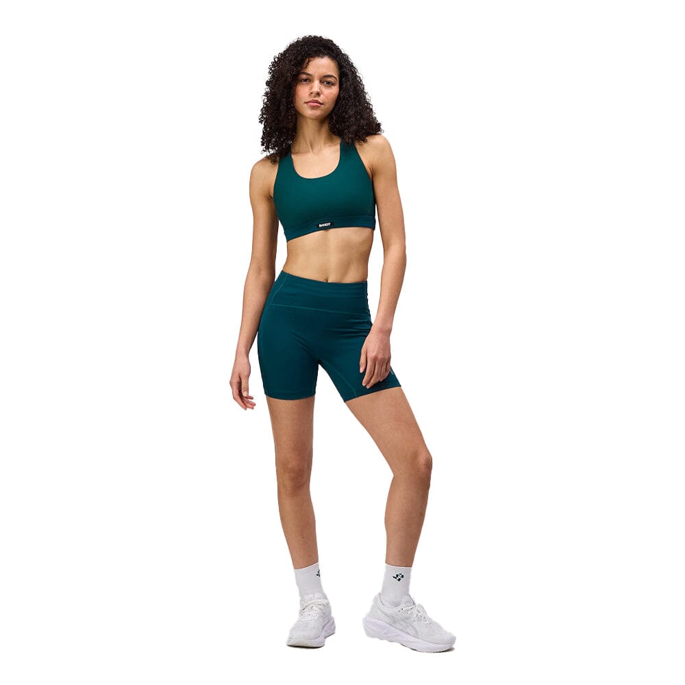 Bandit Running Women's Stamina™ High Waist 5" Compression Shorts - BlackToe Running#colour_pine
