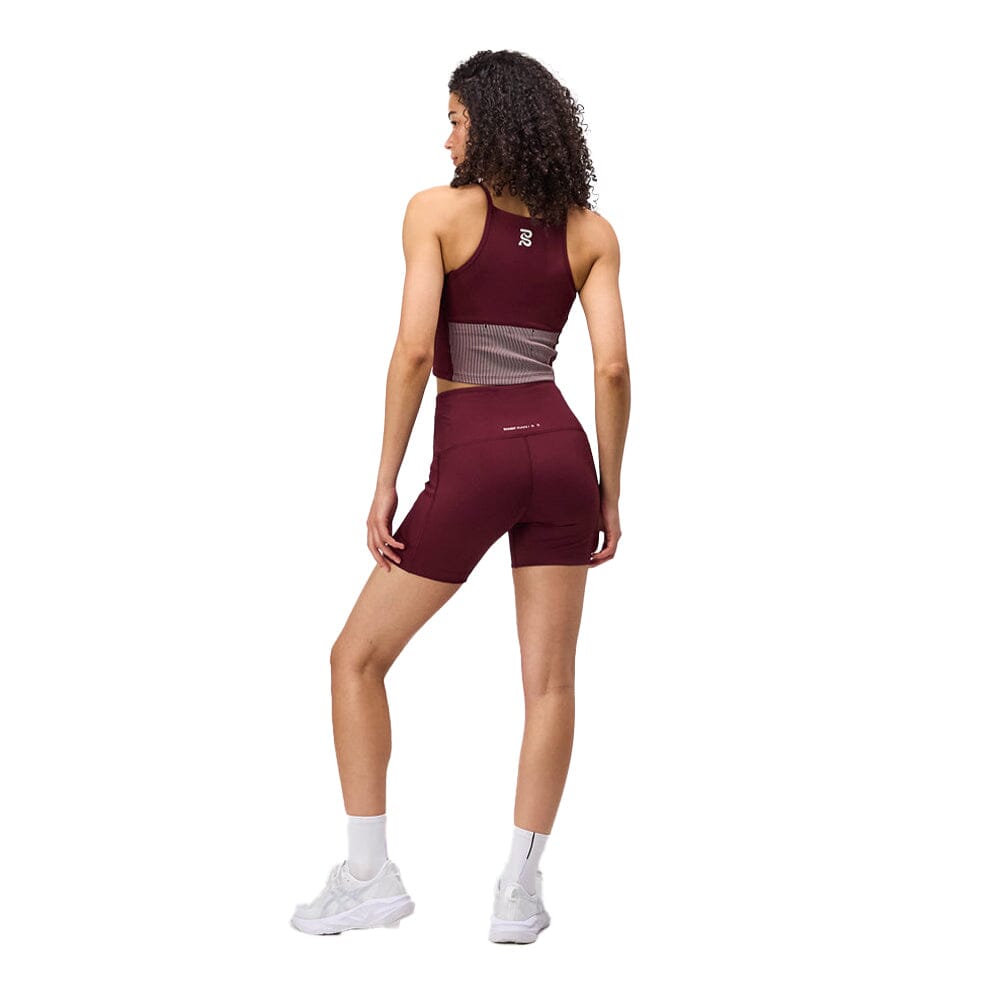 Bandit Running Women's Stamina™ High Waist 5" Compression Shorts - BlackToe Running#colour_port