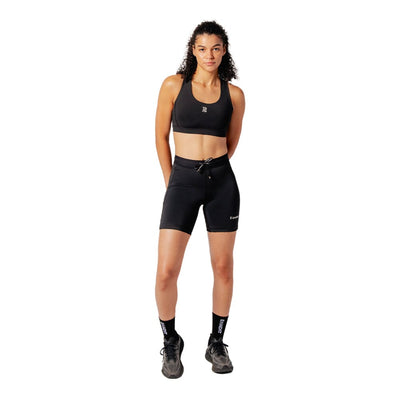 Bandit Running Women's Stamina™ 7" Compression Shorts - BlackToe Running#colour_black