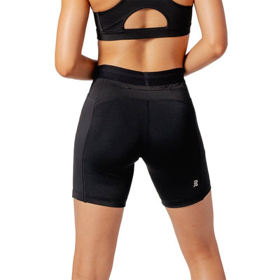 Bandit Running Women's Stamina™ 7" Compression Shorts - BlackToe Running#colour_black