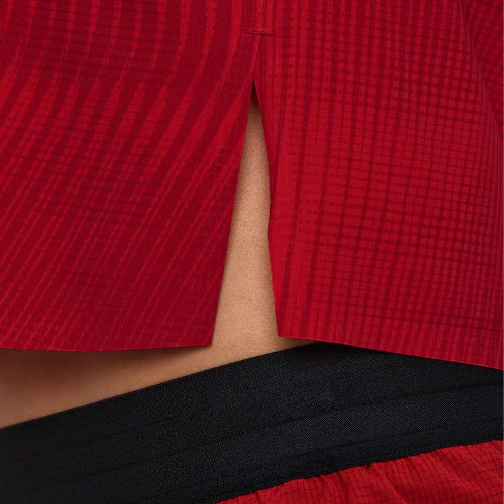 Bandit Running Women's CoolGrid™ Race Singlet - BlackToe Running#colour_oxide-red
