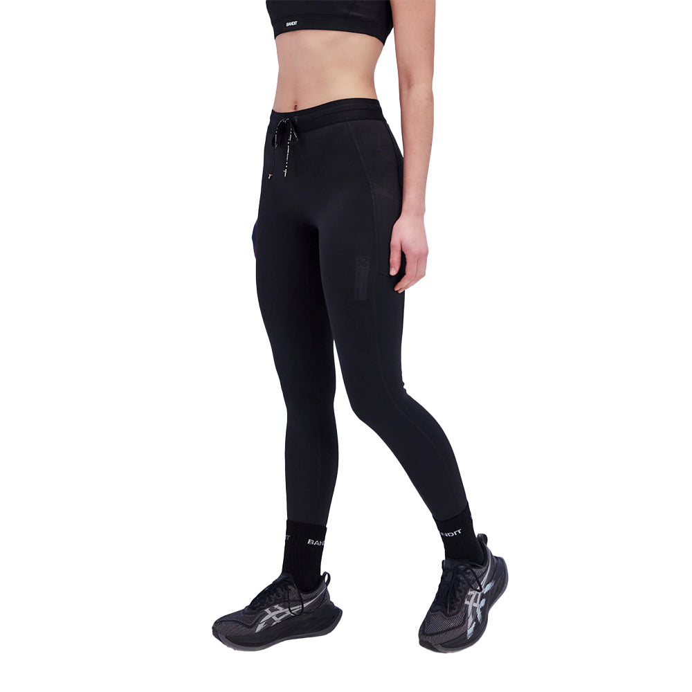 Bandit Running Women's Brushed Stamina™ Coldweather Tight - BlackToe Running