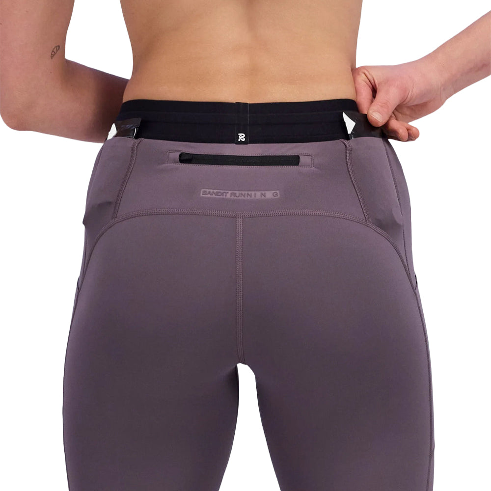 Bandit Running Women's Brushed Stamina™ Coldweather Tight - BlackToe Running#colour_shadow