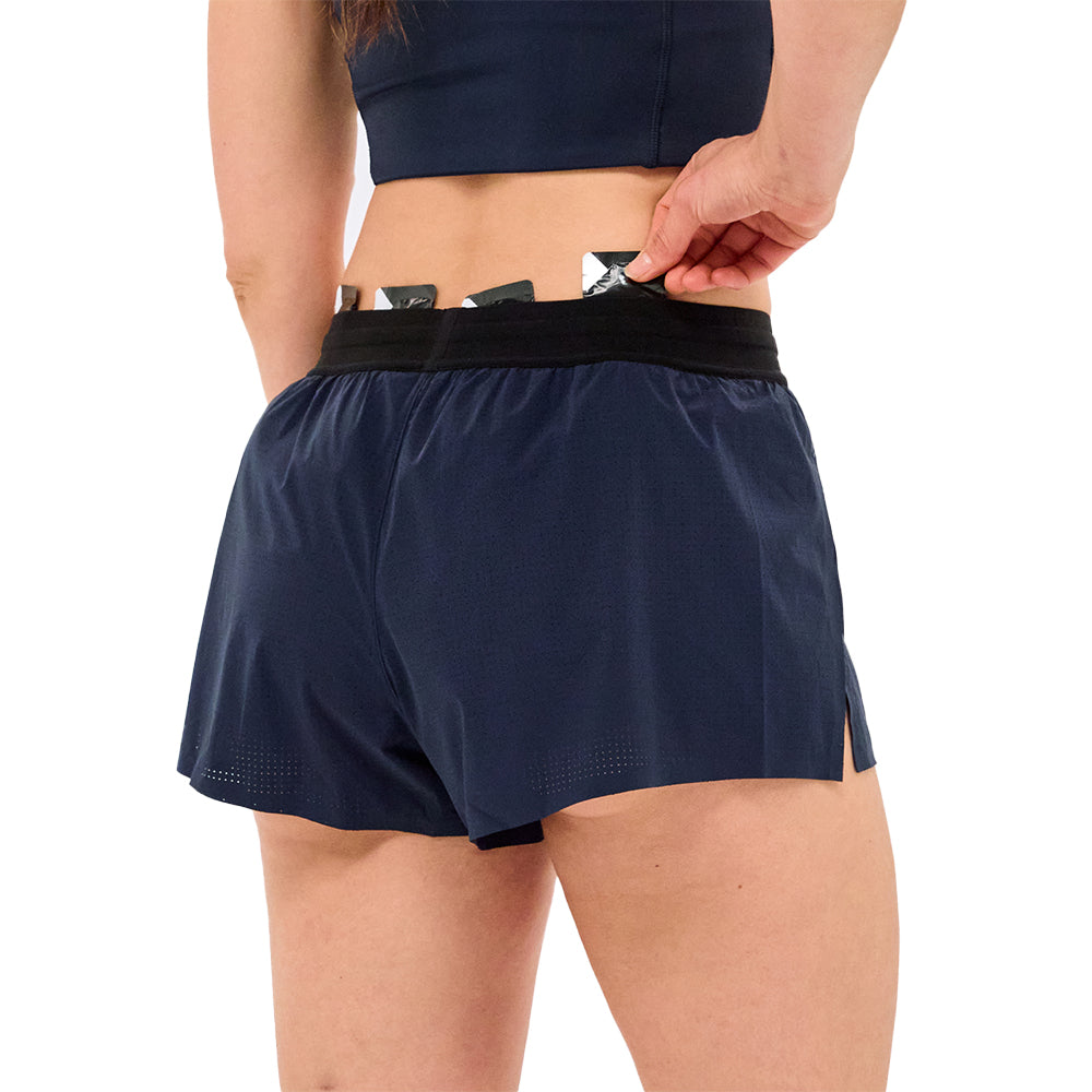 Bandit Running Women's VENTO™ 3" Splitty Short - BlackToe Running