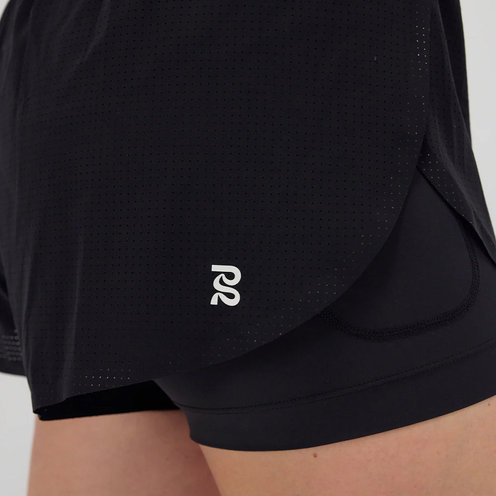 Bandit Running Women's Vento™ Dua Short - BlackToe Running