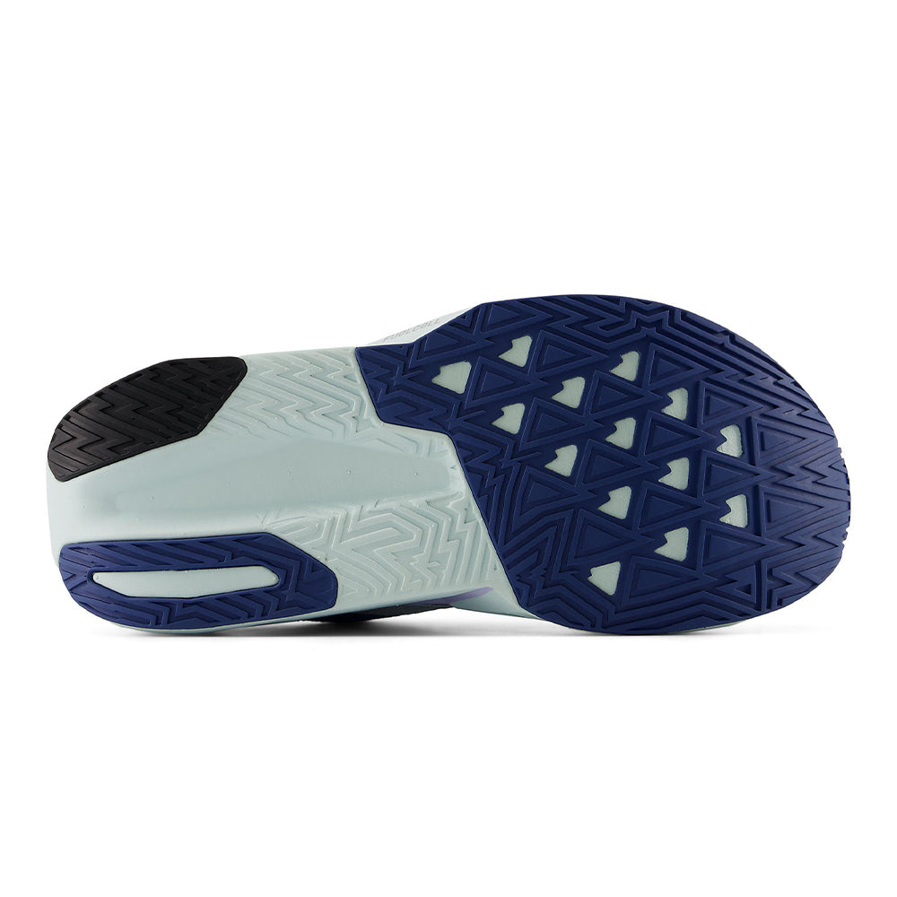 New Balance Women's FuelCell Rebel v5 - BlackToe Running#colour_fairweather-blue-glint-blue