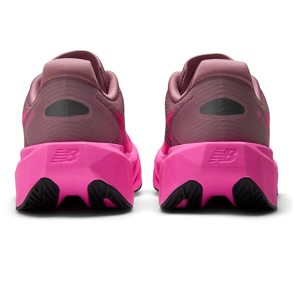 New Balance Women's FuelCell Rebel v5 - Black Toe Running#colour_pink-heat-rosewood