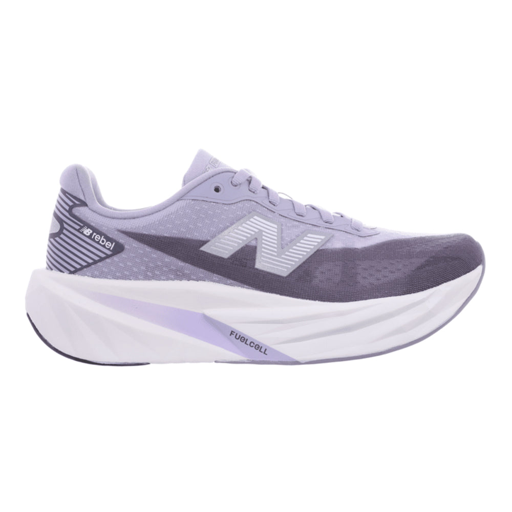 New Balance Women's FuelCell Rebel v5 - Black Toe Running#colour_digital-mist-magnet