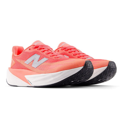 New Balance Women's FuelCell Rebel v5 - Black Toe Running#colour_urgent-red-white