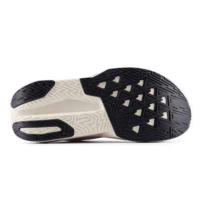 New Balance Women's FuelCell Rebel v5 - Black Toe Running#colour_pink-granite-silver-metallic