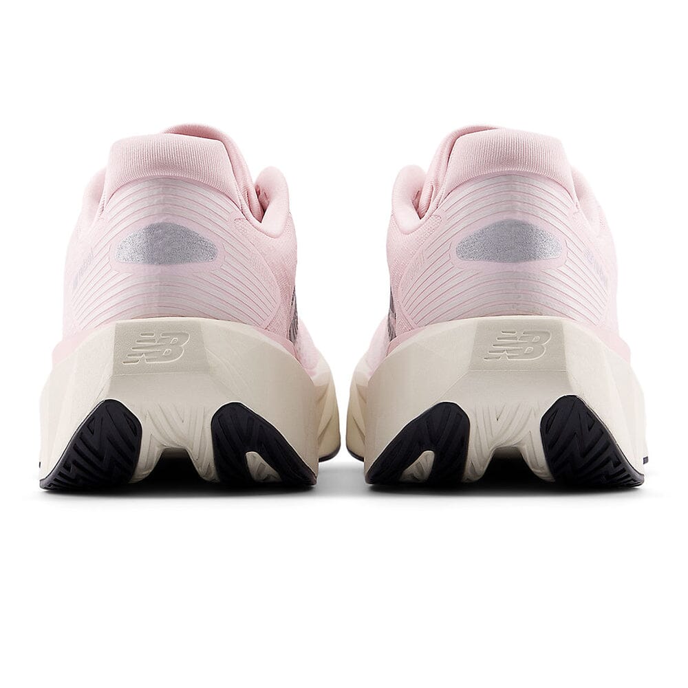 New Balance Women's FuelCell Rebel v5 - Black Toe Running#colour_pink-granite-silver-metallic