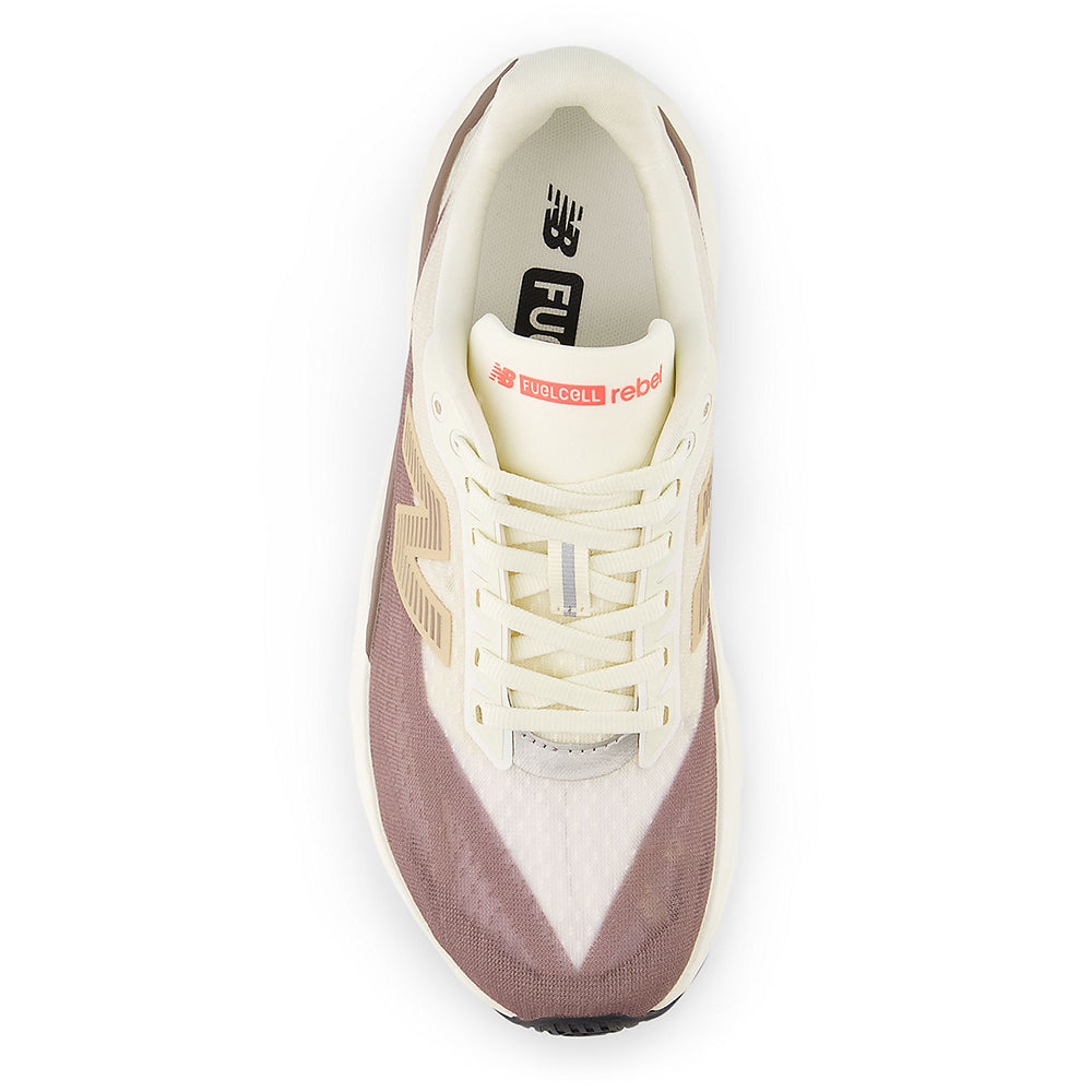 New Balance Women's FuelCell Rebel v5 - BlackToe Running#colour_angora-earth-shadow