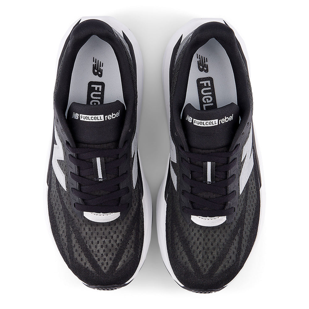 New Balance Women's FuelCell Rebel v5 - Black Toe Running#colour_black-white