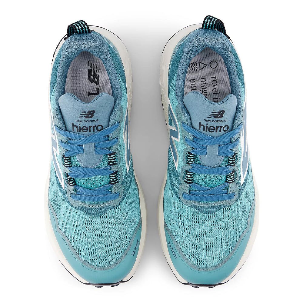 New Balance Women's Fresh Foam X Hierro v9 - BlackToe Running#colour_faded-teal-linen