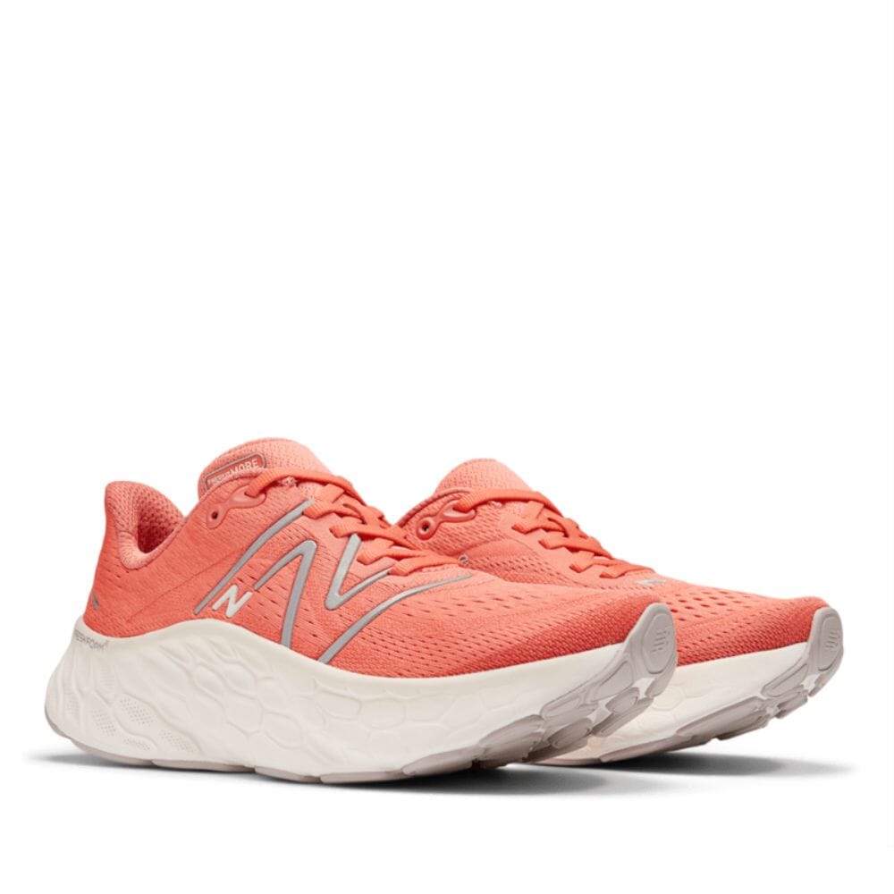 New Balance Women's Fresh Foam X More V4 Women's Shoes - BlackToe Running#colour_gulf-red