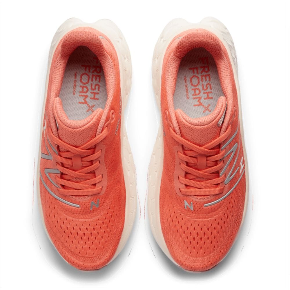 New Balance Women's Fresh Foam X More V4 Women's Shoes - BlackToe Running#colour_gulf-red