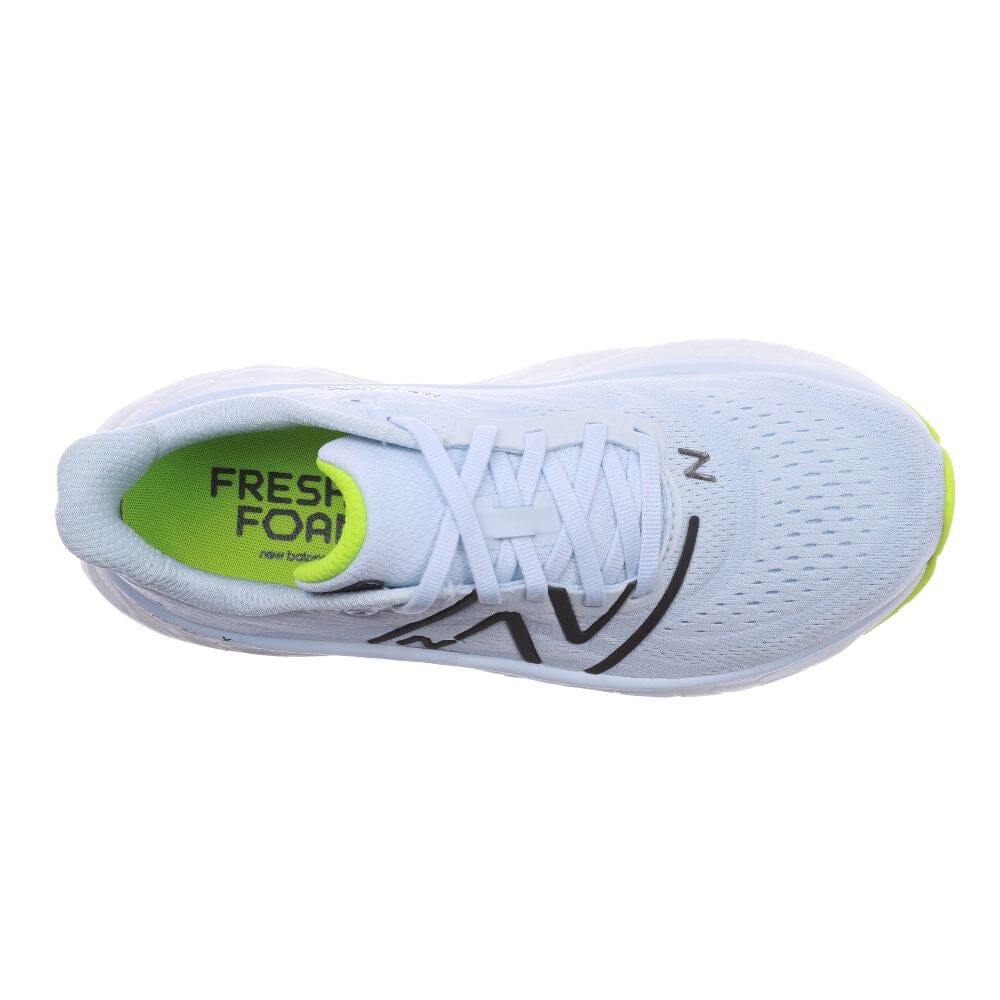 New Balance Women's Fresh Foam X More V4 Women's Shoes - BlackToe Running#colour_ice-blue-metallic