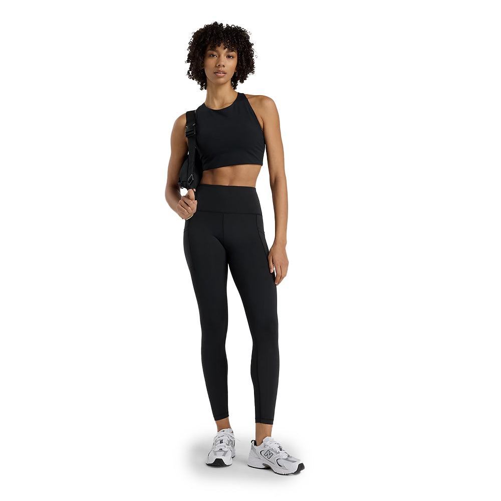New Balance Women's RC Pocket Legging 25" - BlackToe Running