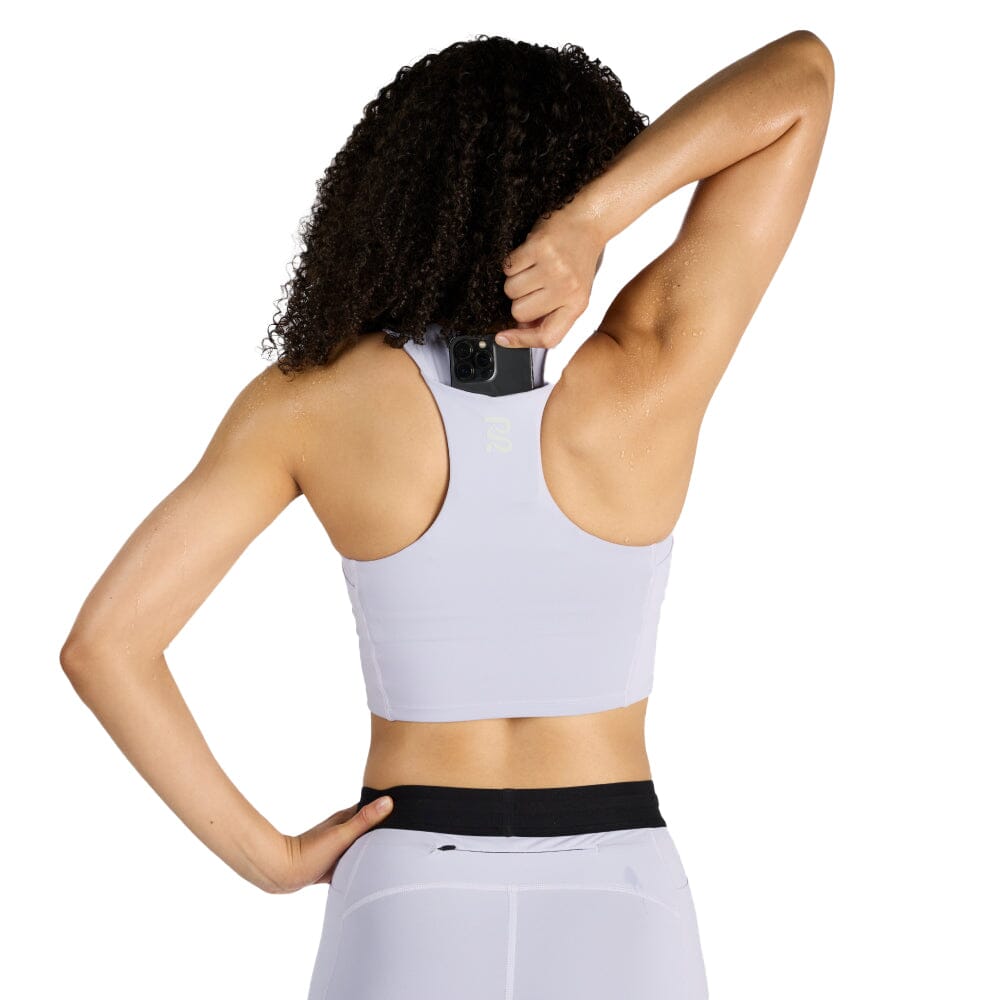 Bandit Running Women's STAMINA™ Compression Race Crop - BlackToe Running