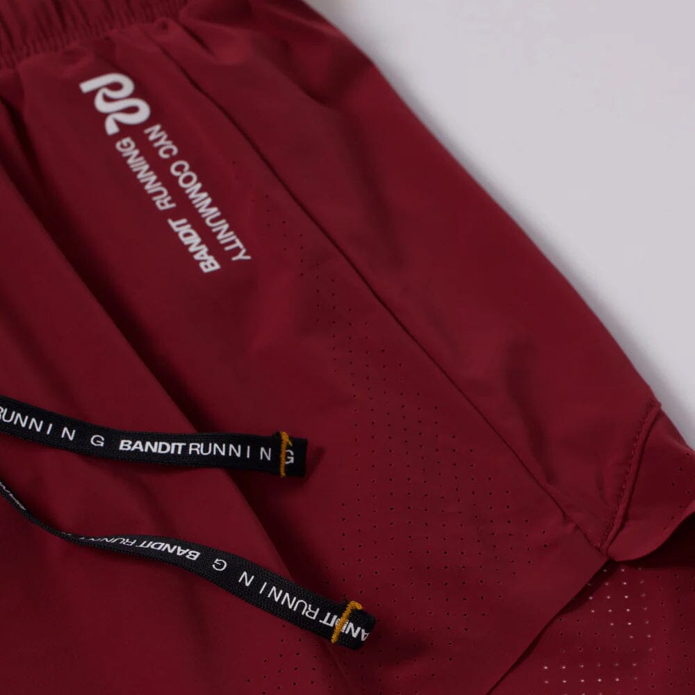 Bandit Running Women's VENTO™ 4" Training Short - BlackToe Running#colour_cherry-currant