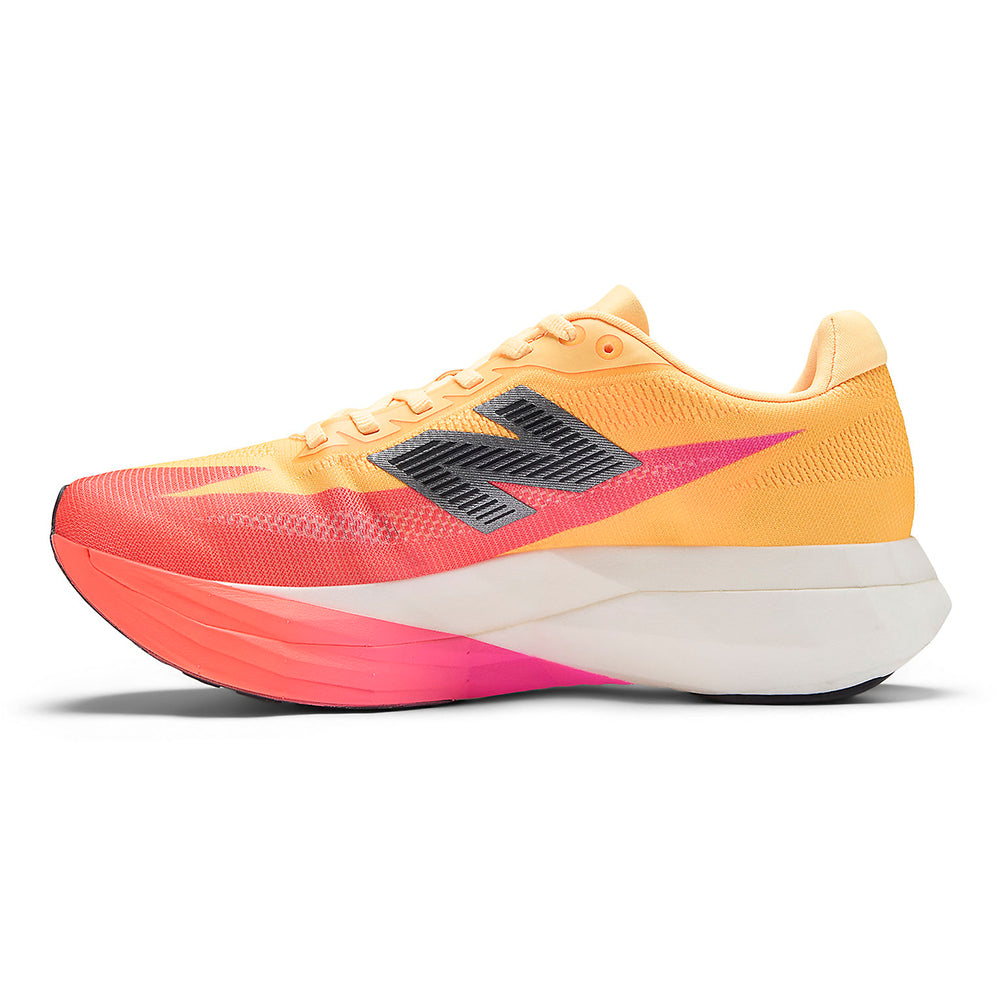 New Balance Women's FuelCell SuperComp Elite v5 - BlackToe Running#colour_tangerine-heat-pink-heat