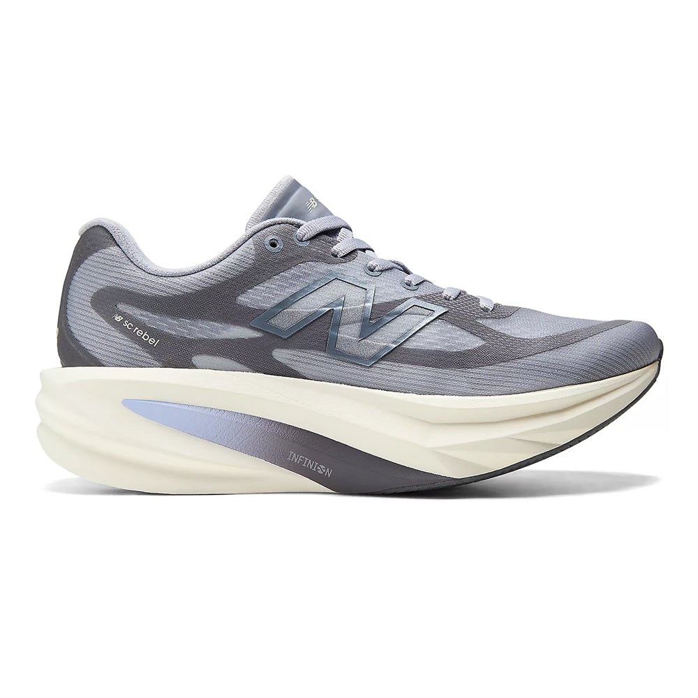 New Balance Women's Supercomp Rebel v1 - BlackToe Running#colour_digital-mist-grey-matter