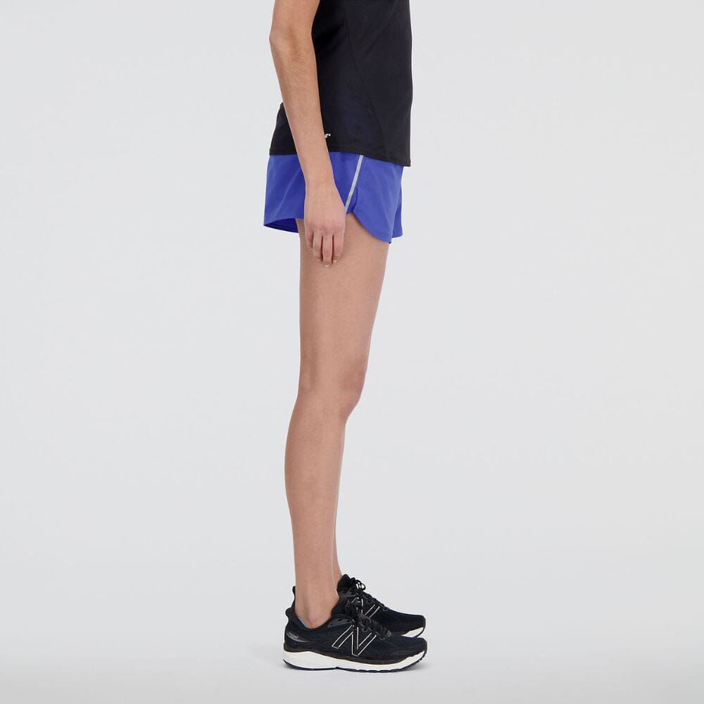 New Balance Women's Impact Run 3inch Short Women's Shorts - BlackToe Running