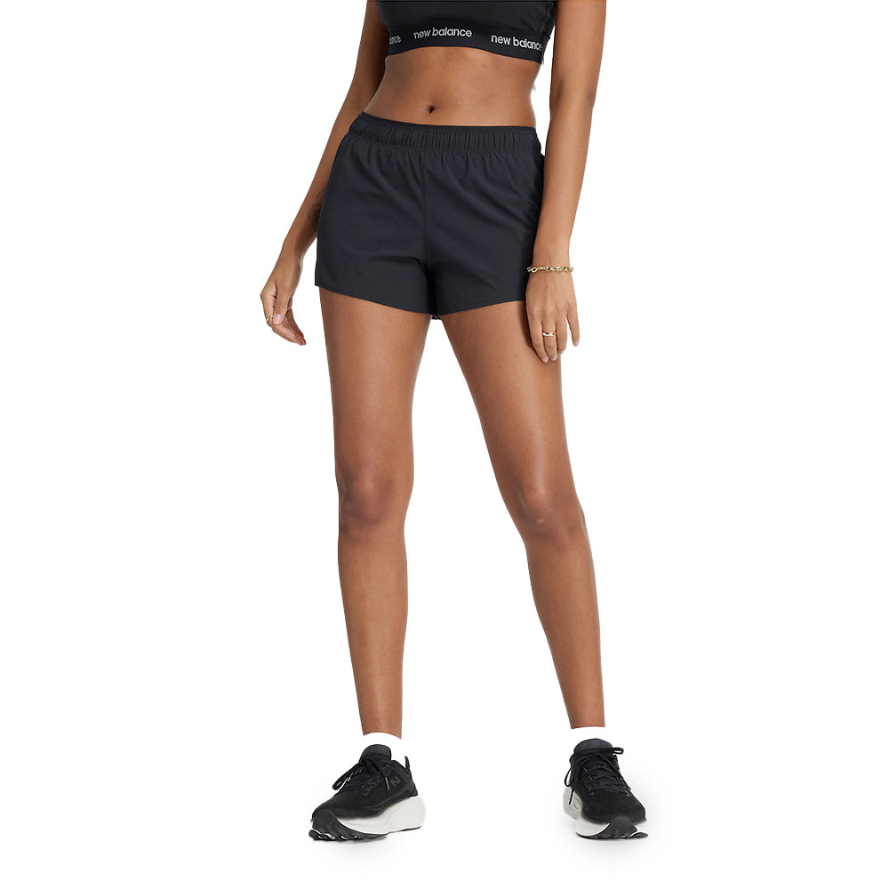 New Balance Women's RC Short 3" - BlackToe Running#colour_black