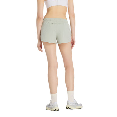 New Balance Women's RC Short 3" - BlackToe Running#colour_garter-snake