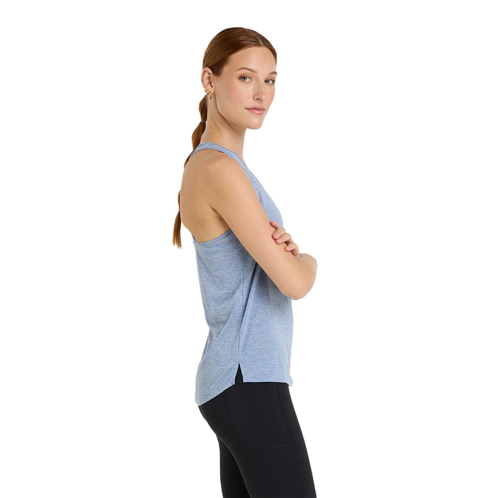 New Balance Women's Athletics Tank - BlackToe Running#colour_dusk-shower-heather