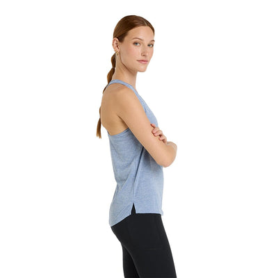 New Balance Women's Athletics Tank - BlackToe Running#colour_dusk-shower-heather